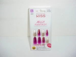 Kiss Jelly Fantasy L KGFJ100F 28 uñas - Imagen 1 de 1