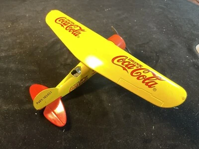 Ertl 1929 Lockheed Air Express Die Cast Coca Cola Coin Bank Airplane - Image 1 of 4