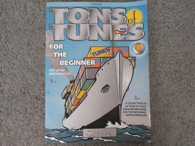 Tons of Tunes for the Beginner Bb Clarinet - Song Book Music Book - Image 1 of 4