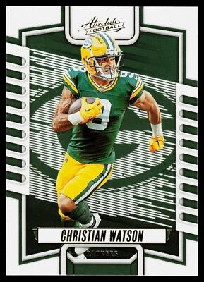 Christian Watson 2023 Panini Absolute Green Bay Packers NFL Card No.95 - Image 1 of 2