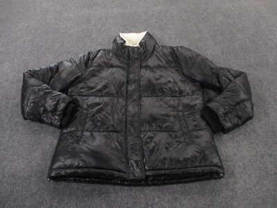 UGG 夹克女式 L Koolaburra Preppy 绗缝 Puffer 徒步户外野营 — 第 1/4 张图片