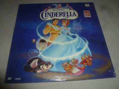 BRAND NEW SEALED LASERDISC  WALT DISNEYS MASTERPIECE CINDERELLA LASER DISC  - Image 1 of 4