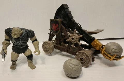 True Legends Chap Mei Catapult & Ogre Excellent Cond COMPLETE Toys R Us Orc Cover