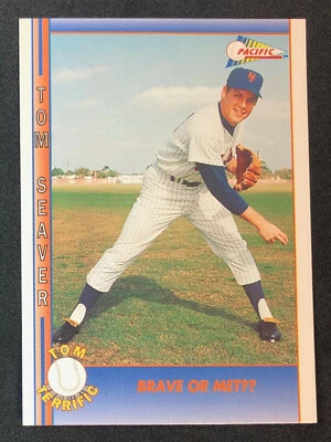 1992 Pacific Tom Seaver Tom Terrific **PICK YOUR CARD / FINISH YOUR SET** NRMT - Image 1 of 2