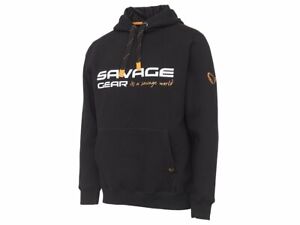 Savage Gear Urban ZIP Hoodie Black Ink M-XXL angel suéter nuevo 2021