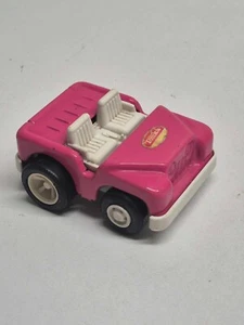 Vintage Tonka 3" 70er Jahre rosa Jeep - Pressstahl Spielzeugauto - Bild 1 von 7