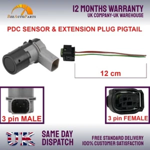 PARA BMW 3 5 6 7 X3 X5 Z4 MINI R52 R50 R53 PDC SENSOR DE APARCAMIENTO Y ENCHUFE DE EXTENSIÓN - Imagen 1 de 3