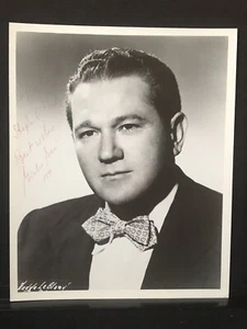 Vintage handsigniertes GIULIO GARI 8”X10” Foto OPERA Sänger TENOR - Bild 1 von 3