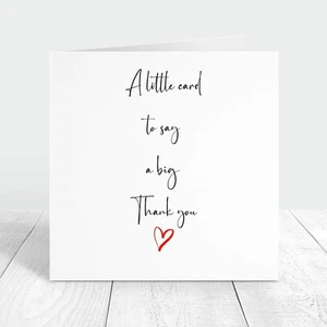 Personalised Thank You Greeting Card Classy Teacher Friend Employee Male Female - Picture 1 of 7