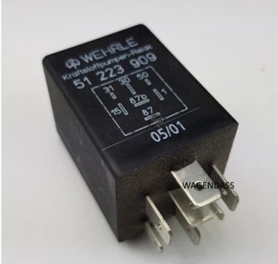 Relais pompe à essence remplace 0280230005 / 0280230016 / 51223909/13631276264 - Photo 1/2