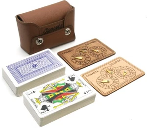 Leather Canasta card game set - Picture 1 of 4