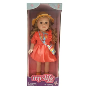 My Life As 18 Zoll bewegliche Sydney Puppe blonde Haare braune Augen NEU 5+ - Bild 1 von 6