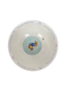 Cuenco Wedgwood Peter Rabbit “Para tu bautizo” 2002 - Imagen 1 de 2