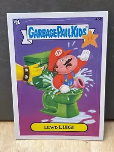 2012 Topps Garbage Pail Kids Brand New Series 1 Lewd Luigi #45b - Picture 1 of 2
