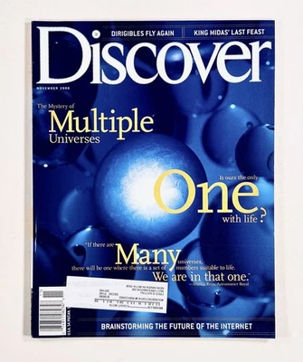 2000 Nov DISCOVER Anthropic Cosmology FUNERAL OF MIDAS Armadillos & Leprosy MORE Foto 1 de 4