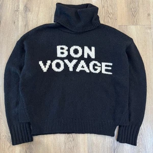 Madewell Bon Voyage Wool Blend Turtleneck Sweater Women's Size Medium - Picture 1 of 7