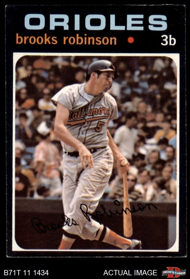 1971 Topps #300 Brooks Robinson Orioles HOF 5 - EX - Image 1 of 1