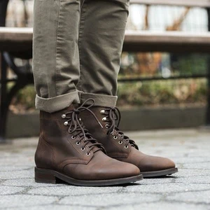 Thursday Boot Co President Everyday Cuero con cordones Talla 13 Marrón Resistente Resistente - Imagen 1 de 21