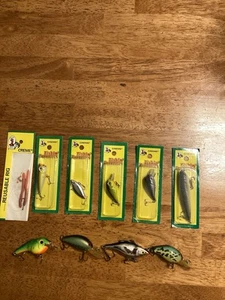Vintage Creme’s Crankbaits & Top Water Lures Lot Of 10 - Picture 1 of 8