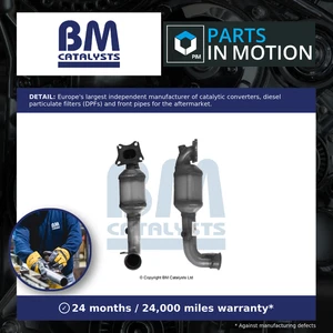 Catalytic Converter Type Approved + Fitting Kit fits PEUGEOT 2008 MK1 1.2 Front - Picture 1 of 8