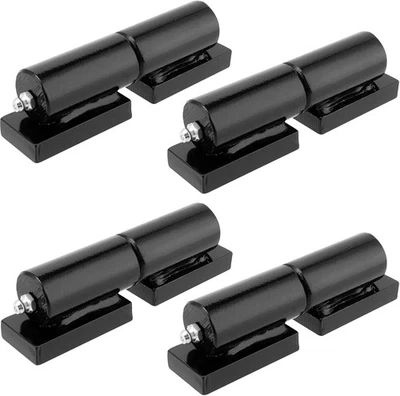 Paquete de 4 bisagras de puerta de barril de alta resistencia de 5 pulgadas soldadura de hierro en rampa de remolque de 450 lb Foto 1 de 4