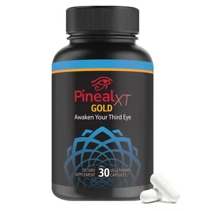 Pineal XT Gold - Pineal Gland Supplement - Third Eye Awakening - Focus and Me... - Picture 1 of 7