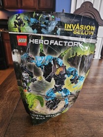 LEGO HERO Factory: Crystal Beast Vs. Bulk (44026) Sealed rare Set  Invasion! 