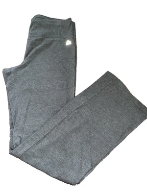 Pantalones deportivos RBX para mujer grises semi-ajustados bootcut pierna talla M Foto 1 de 4