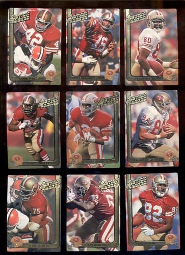 Affiche Vintage Originale 1988 San Francisco 49ers - Montana, Rice, Lott, Craig, Encadrée, état Neuf