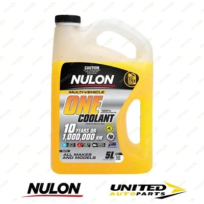 NULON One Coolant 5L for PEUGEOT 605 SV 3.0 Litre V6 Eng Automatic 1994-1996 - image 1 of 2