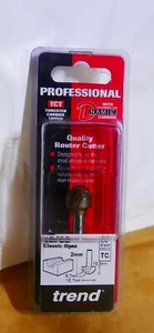 TREND PRO 18/63X1/4TC 18/63 CLASSIC OGEE ROUTER CUTTER BIT 1/4" SHANK  - Picture 1 of 1