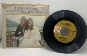 TISCHLER: We've Only Just Begun AM 1217 - Single 45 RPM PICTURE SLEEVE VG+! - Bild 1 von 8