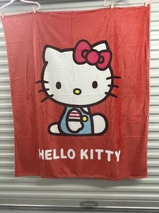 Hello Kitty Small 50x60 Inch Throw Blanket Cover Soft Bedding Red - Picture 1 of 2