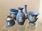 Wedgwood Jasper Ware Bundle Vases Lighter Vintage Stoneware 