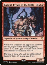 1X Kazuul, Tyrant of the Cliffs - Commander 2016 - NM/EX MTG CARD