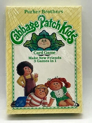Vintage 1984 Parker Brothers Cabbage Patch Kids Card Game - Sealed - Image 1 of 4