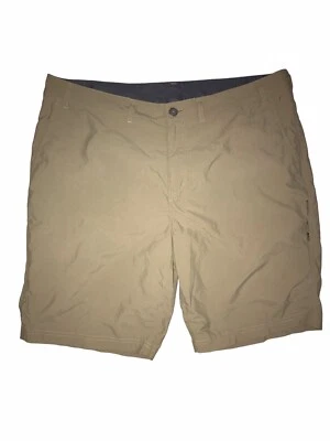 Pantalones Cortos ExOfficio Para Hombres 38 Marrón Senderismo Ligero Nylon Exterior Bolsillos con Cremallera C47 Foto 1 de 3