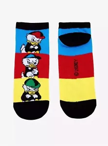 Calcetines Disney DuckTales Huey Dewey & Louie No-Show NUEVO - Imagen 1 de 6