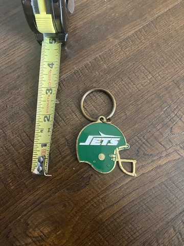 New York Jets Nfl Vintage Russ Keychain Please Read Cover
