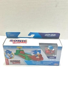 Sonic the Hedgehog Classic Go Go Racers Mini Launcher Jakks Pacific 2024 - Picture 1 of 7