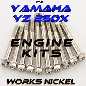 Kit de pernos de motor de níquel funciona para Yamaha YZ250X | MEJOR precio para pernos en eBay - Imagen 1 de 12