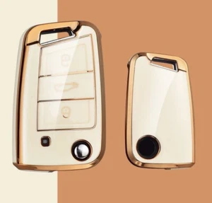 Funda de llave para VW Golf 7 Passat B8 Touran Polo Sharan - Imagen 1 de 1