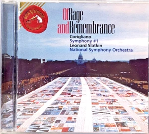 CORIGLIANO: SYMPHONY NO. 1 - National Symphony Orchestra, Leonard Slatkin - CD - Foto 1 di 2