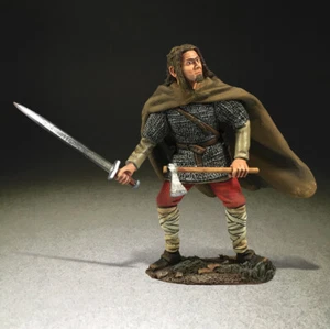 BRITAINS WRATH OF THE NORTHMEN 62133 BRANDR VIKING ATACANDO CON ESPADA Y HACHA - Imagen 1 de 1