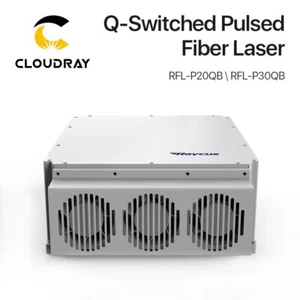 Raycus 20W 30W 50W Pulsfaserlaser gütegeschaltet für 1064nm Metallmarkierung - Picture 1 of 13