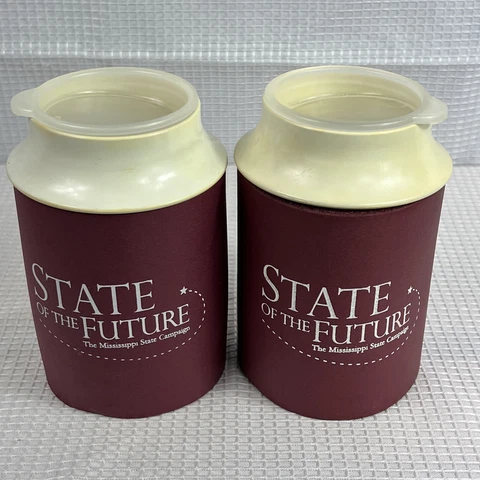 Mississippi State Bulldogs State of The Future Mugs with Lids Mississippi State Cover
