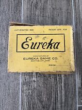 1920 Eureka Card Game Extremely Rare Scottsbluff, Nebraska