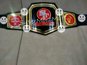 SF San Francisco 49ers Championship Belt American Football NFL Fan 2mm Brass - Picture 1 of 5