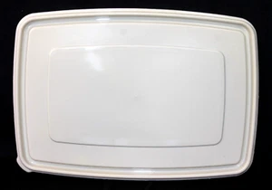 Rubbermaid Servin Saver #7 Rectangle Almond Replacement Lid Seal 0005 Tight Fit! - Picture 1 of 12