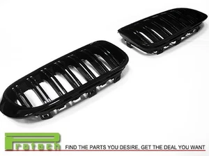 Fit 2015+ BMW F25 X3 LCI M Look Front Jet Black Grille Grill Replacement - Picture 1 of 2